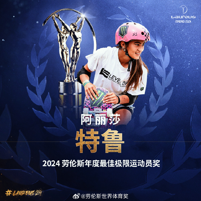 德约科维奇第五次夺得劳伦斯年度最佳男运动员