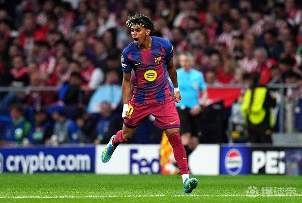 亚马尔西甲16球刷新巴萨纪录 比利亚成唯一超越